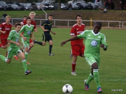 Liefen die Lüneburger den Wolfsburgern zu Hause noch oft hinterher, sah es beim VfL ganz anders aus.