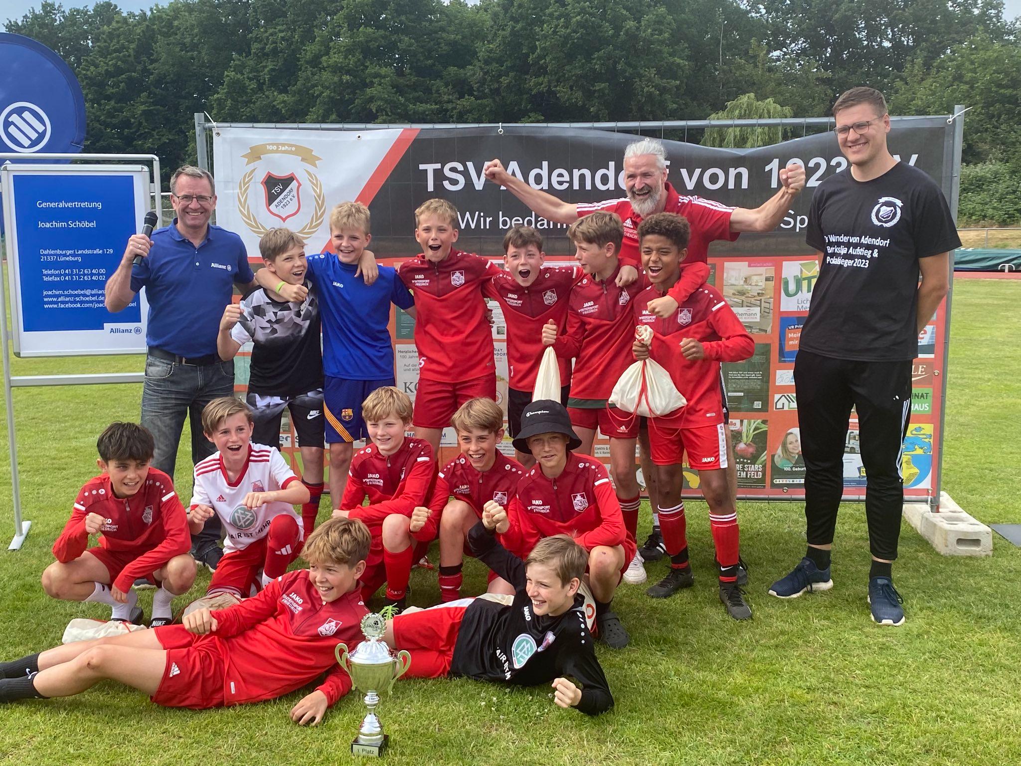 Sieger Allianz Juniorscup 2023 Adendorf